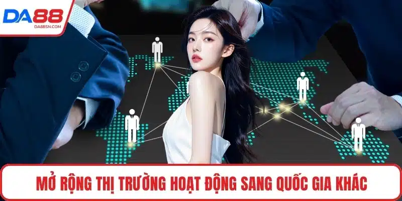 Mở rộng thị trường hoạt động sang quốc gia khác Mở rộng thị trường hoạt động sang quốc gia khác